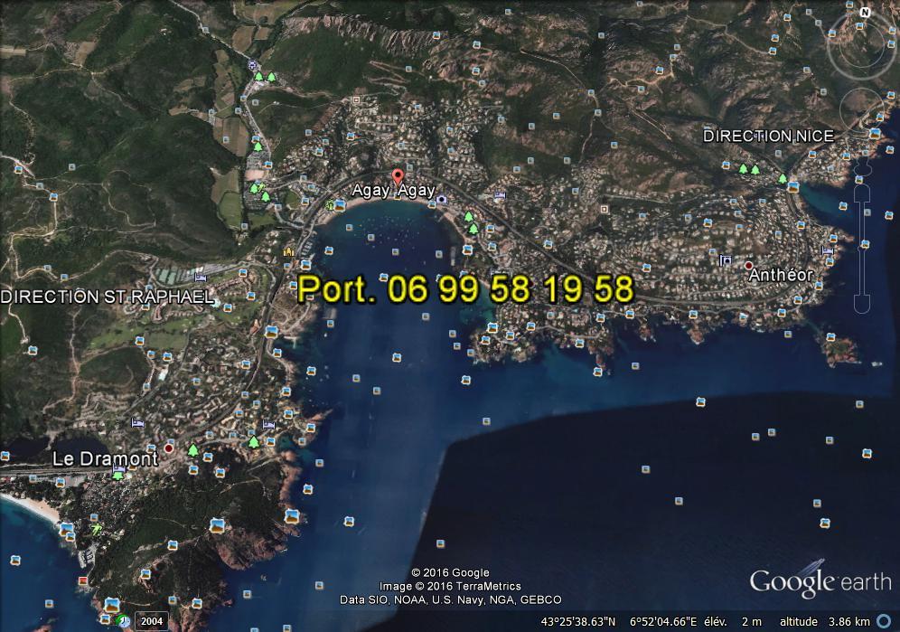 Bastidon Vue Mer Antheor-Cap-Roux ภายนอก รูปภาพ